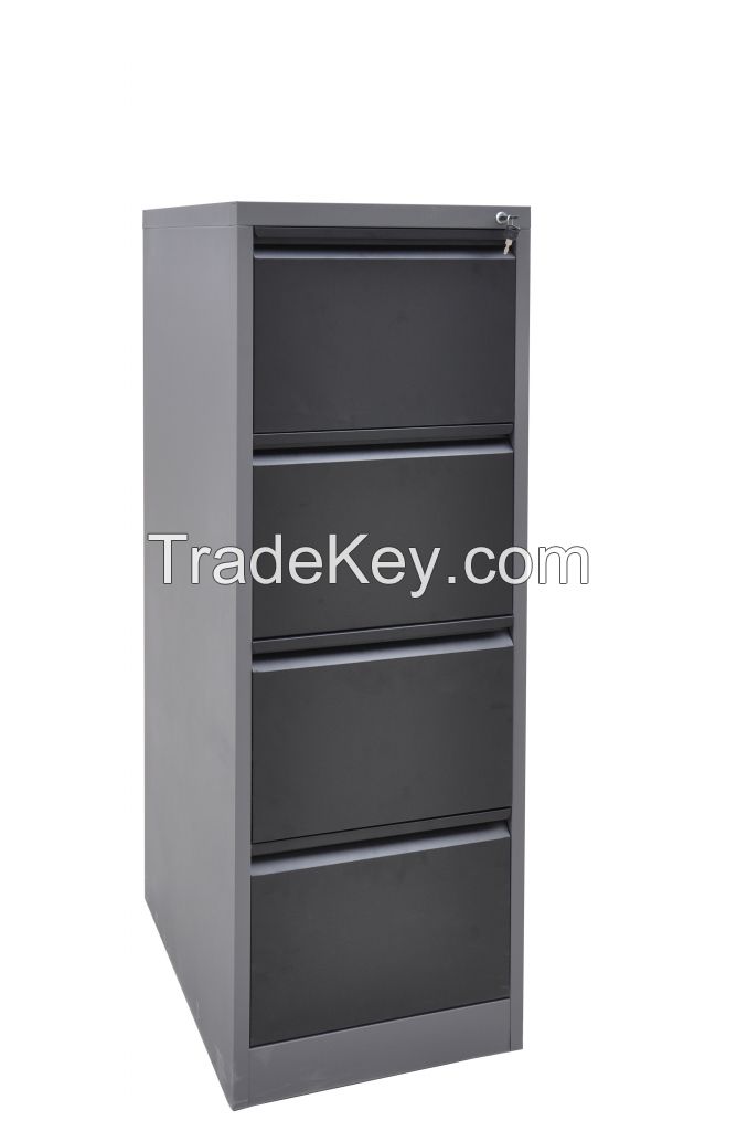 K/D Office Hanging 4 Drawer Filing Steel Cabinet