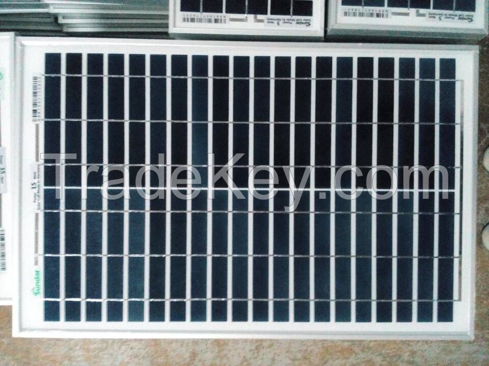 Poly solar panel 15W