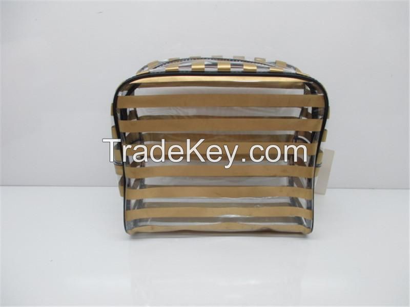 PVC cosmetic bag,makeup bag,lady cosmetic bag,PU cosmetic bag