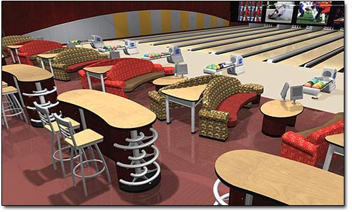 Bowling furniture