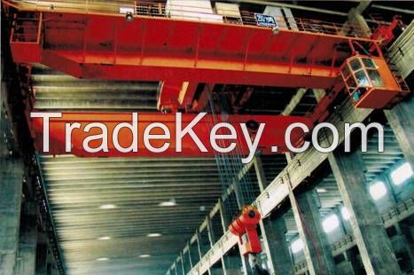 Double hanger overhead crane