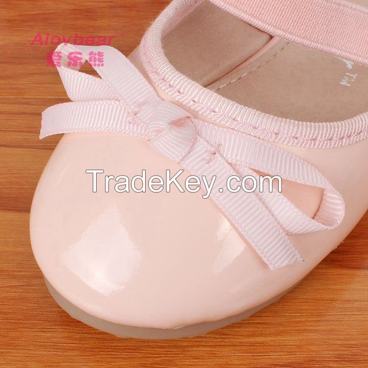 New model beautiful hot sale wholesale children dress shoes