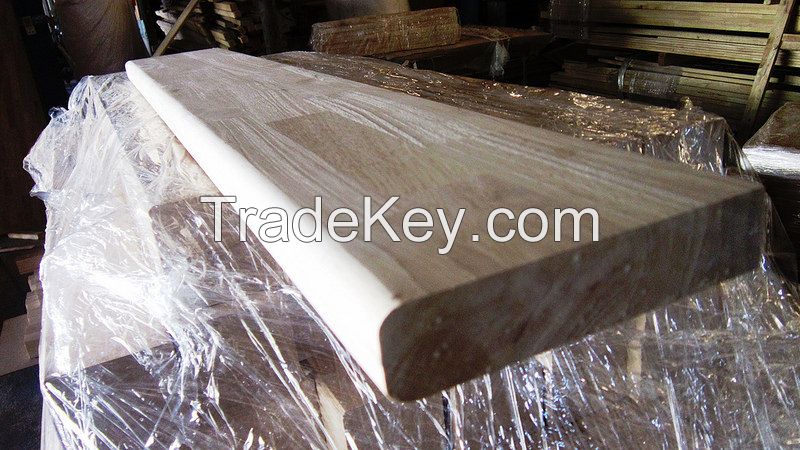 Selling Rubber wood Treads, handrails, balusters