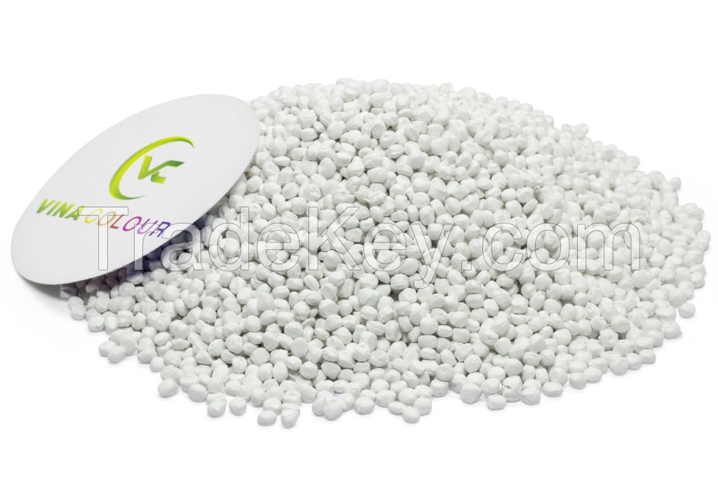 CaCo3 Plastic Masterbatch White Color