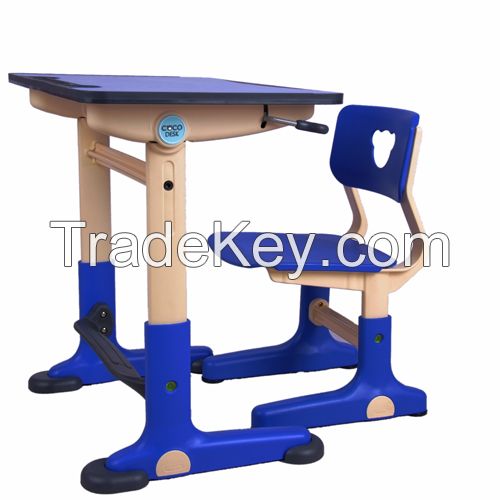 Children study desk and chair