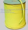 12*4&5.5*5.5 yellow kevlar rope/ fiber rope for tempering furance