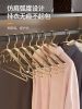 Hanger Space aluminum alloy household clothes hanging clothes drying gold protection clothes traceless clothes shelf hanging hanger