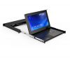 15.6" LCD KVM Switch 16 Port HDMI + 16 Cables, MT-VIKI LED 1U Rackmount KVM Console Drawer