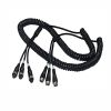 4-Core Aerospace Plug Spiral Thickened Signal Spring Wire for Trailers