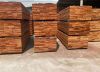 Tropical hardwood logs