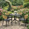 plastic garden chair
