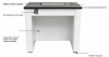 All Steel Anti-Vibration Balance Table | Laboratory Shockproof Balance Platform for Analytical Balance, 3 Grade Damping Lab Anti-shake Balance Bench