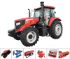 4WD 50HP Farm Tractor ...