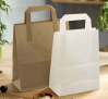 Flat Handle Paper Bags