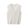 2026 Lady's Waistcoat Knit Button-up cardigan