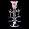 crystal candle holder
