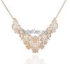 2014 Delicate Hollow Flower Gold Plated Jewelry