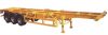 40-inch 3-axle skeletal container semi trailer