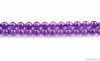 A Grade Amethyst Plain Round Beads