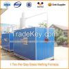 1 ton/day ceramic frit furnace