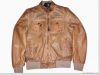 Men's Washed PU j...