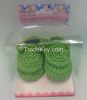  Wholesale - crocheted Newborn baby shoes 
