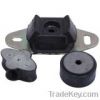Rubber bonded to metal...