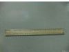 12'/30cm Staight wood ruler, single metal