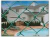chain link fence, deer fence, garden fence