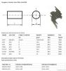 Carbide rod with dim14...