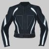 Men Leather Reefer, Le...