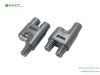 UV Resistant PV3.0 2 to 1 Solar Branch Connector 1000VDC T Branch Connector For mc3 Rubber Connector For Solar System