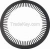 Stator and rotor lamin...