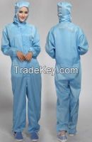 100%polyester ESD garment cleanroom garment