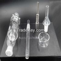 5 parts quartz nectar collector kits with gift boxes for smoking