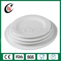 Wholesale Ceramic Plate Cheap White Porcelain