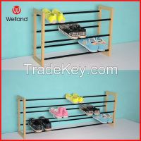 Expandable metal shoe rack simple designs