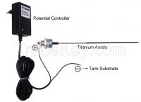 powered titanium anode system