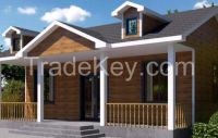 Prefabricated Steel Structure Moving House Villa