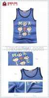 Summer Boy Vest With Cute Cartoon