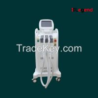 e-light ipl rf+nd yag laser multifunction machine 3 in 1 Beauty Equipment E-08