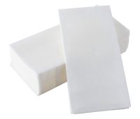 Airlaid Paper Tissue Napkins 12&quot;*17&quot;100pcs Disposable White Linen Feel Cloth Like Hand Towel for Bathroom, Dinner
