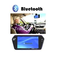 7 Inch Car Mirror Monitor 12V Car Rearview Mirror Monitor for Rear Vie