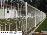 3D Welded Fence// Triangle Bends Fencing//PVC coated Triangle Protection Fence