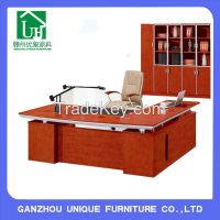 Latest MDF wooden executive modern office table boss Desk 