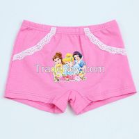 Lovely princess print girls&#039; panties girls brief