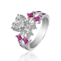 925 Silver Sterling Engagement And Wedding