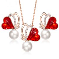 Pearls And Crystals Fashion Jewelry Sets