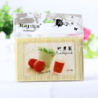 200pcs 100% Natural Bamboo Toothpicks Oral