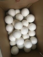 Good quality laundry dryer ball washing powder free laundry ball dryer llint balls